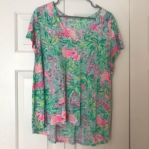 LILLY PULITZER - ETTA TOP - XL